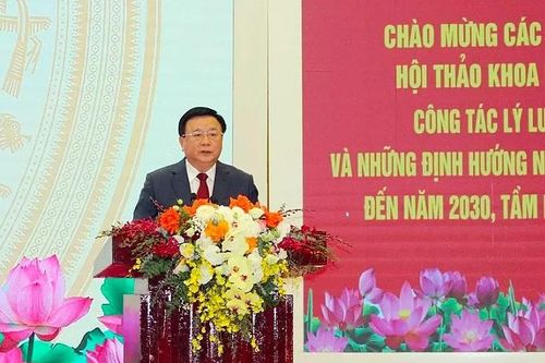 Công tác lý luận: Nền tảng cho các quyết sách lớn của Đảng
