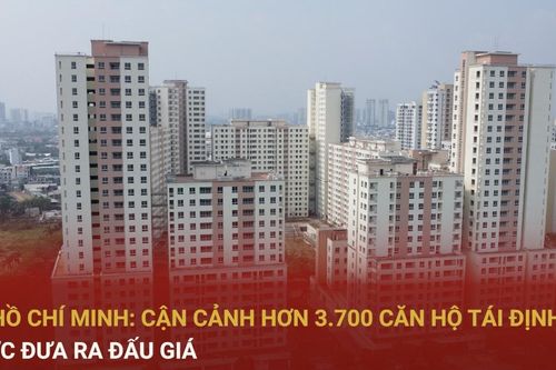 TP. Hồ Chí Minh: Cận cảnh hơn 3.700 căn hộ tái định cư được đưa ra đấu giá