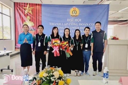 Đồng Nai thành lập mới 12 Công đoàn cơ sở trong quý I-2025