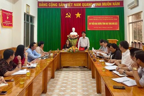 Khối thi đua các cơ quan Đảng tỉnh Gia Lai triển khai chương trình hoạt động năm 2025