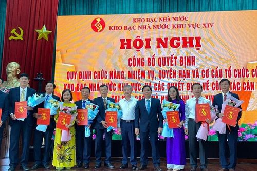 Bổ nhiệm 10 phó giám đốc Kho bạc Nhà nước khu vực XIV