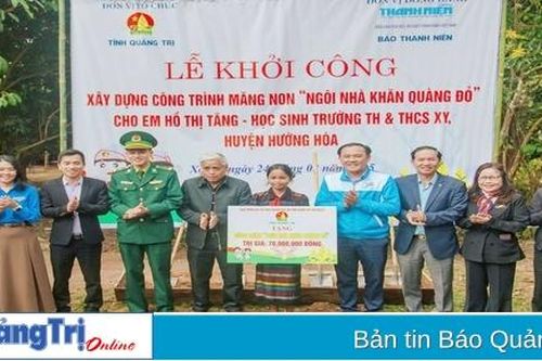 Tiếp sức em thơ bằng 'Ngôi nhà khăn quàng đỏ'