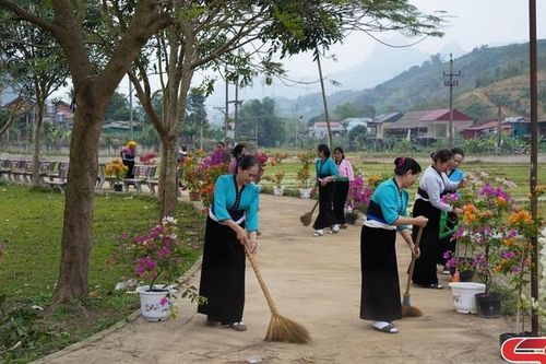 Tân Tường Hợp cán đích bản nông thôn mới kiểu mẫu