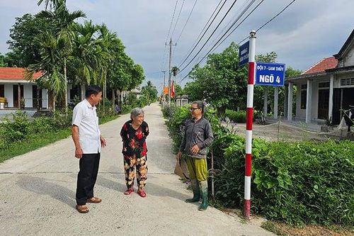 Sau sáp nhập xã: Đặt tên đường, đánh số nhà để làng quê tiệm cận đô thị hóa
