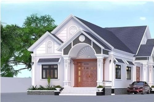 Những ý tưởng thiết kế nhà mái Thái 1 tầng đơn giản