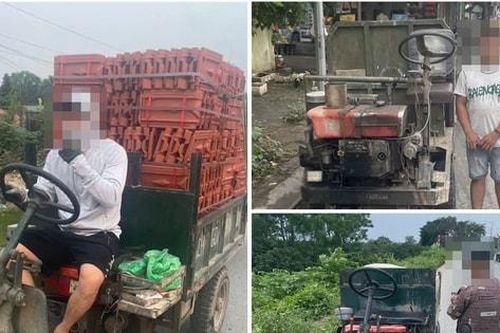 Nhiều người ở Hoài Đức tự nguyện tiêu hủy xe ba bánh