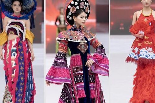 Tuần lễ Thời trang sinh viên toàn cầu gây chú ý với trang phục phá cách từ đồ tái chế