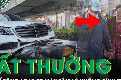 Phát hiện bất thường trong vụ nữ tài xế lái Mercedes tông loạt xe máy tại TPHCM