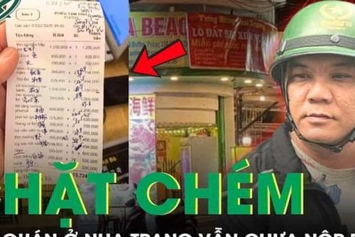 Quán ăn ở Nha Trang 'chặt chém' khách vẫn chưa nộp phạt gần 100 triệu đồng