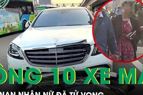 Vụ xe Mercedes tông 10 xe máy ở Thủ Đức, một nạn nhân nữ đã tử vong