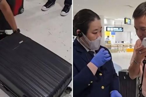 Hành khách lấy nhầm vali ở Thái Lan, mở ra thì hốt hoảng vì những gì bên trong