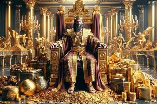 Ngai vàng đặc biệt của vua Darius