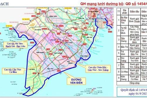 Ba phương án xây dựng tuyến đường ven biển phía Nam TP Hồ Chí Minh