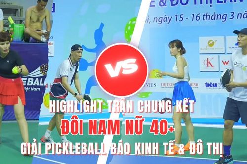 Highlight chung kết Đôi nam nữ phong trào trên 35 tuổi:Hoàng Việt-Lan Hươngvs Trần Tùng-Minh Nguyệt