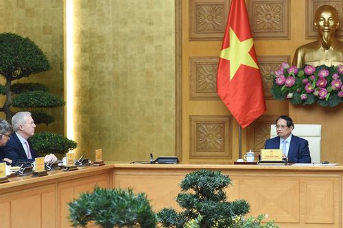 Thủ tướng Phạm Minh Chính tiếp Đoàn Hội đồng Kinh doanh Hoa Kỳ-ASEAN