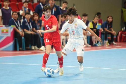 Đội tuyển nữ futsal Việt Nam đá giao hữu với đội tuyển futsal Nhật Bản