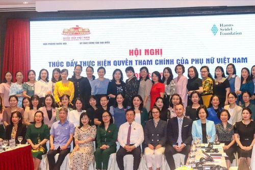 Thúc đẩy quyền tham chính của phụ nữ Việt Nam trong giai đoạn mới