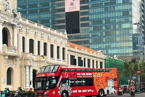 Tổ chức tuyến xe buýt thoáng nóc và kết nối sân bay Tân Sơn Nhất