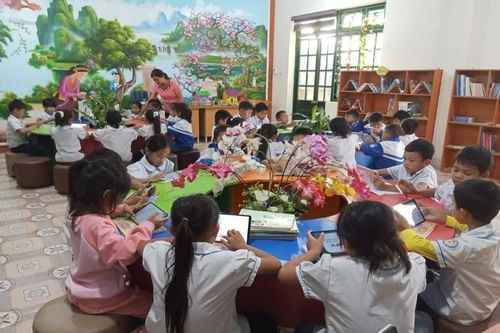 Trường Tiểu học Yên Cang đổi mới giáo dục qua công nghệ số