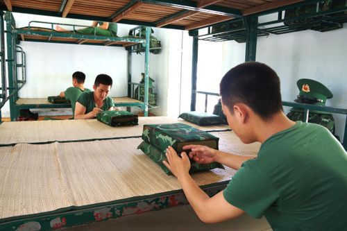 Chiến sĩ mới trưởng thành sau tháng đầu nhập ngũ