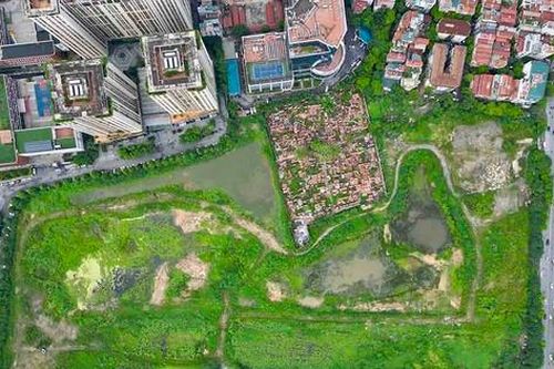 Hà Nội: Cỏ mọc um tùm bên trong Dự án công viên 10 ha bỏ hoang hơn một thập kỷ