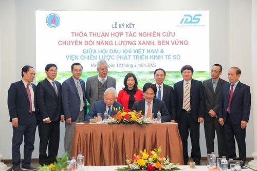 Hội Dầu khí Việt Nam tăng cường hợp tác nghiên cứu chuyển đổi năng lượng xanh, bền vững
