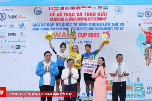 Giải xe đạp nữ quốc tế lần thứ 15: Biwase Bình Dương 'đại thắng'