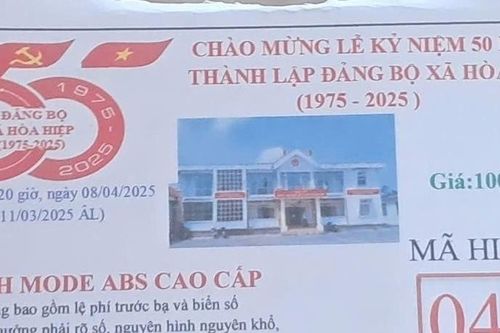 Xã phát hành phiếu dự thưởng trúng xe máy, huyện lệnh thu hồi, hủy bỏ