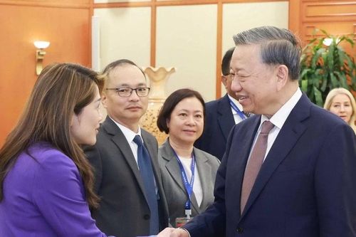 Tổng Bí thư Tô Lâm tiếp Đoàn Hội đồng Kinh doanh Hoa Kỳ-ASEAN
