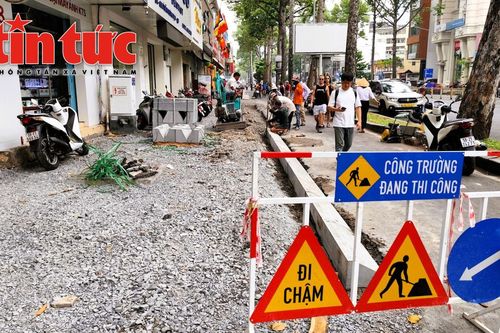 TP Hồ Chí Minh đồng loạt cải tạo vỉa hè nội đô