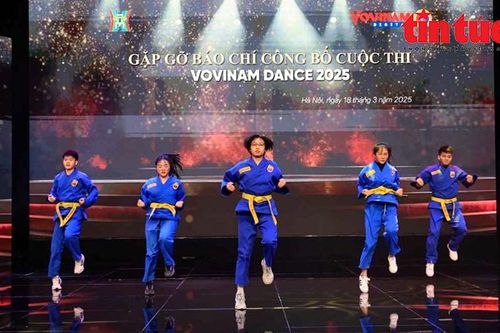 'Vovinam Dance 2025' đưa sân chơi thể thao thành sàn diễn nghệ thuật