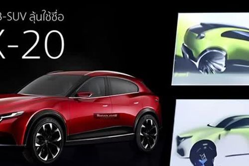 Hé lộ tên gọi SUV cỡ nhỏ mới của Mazda