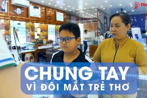 Chung tay vì đôi mắt trẻ thơ
