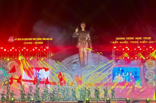 Gia Lai: Chương trình nghệ thuật 'Đất nước trọn niềm vui' nhân kỷ niệm 50 năm Ngày giải phóng tỉnh