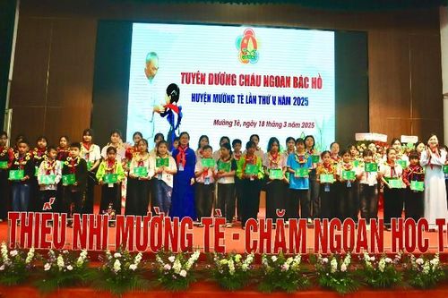 Đại hội Cháu ngoan Bác Hồ huyện Mường Tè lần thứ V