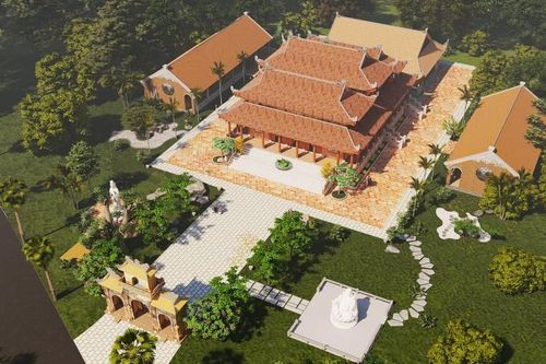 Quảng Trị: Lễ đặt đá tái thiết xây dựng chùa Khánh An