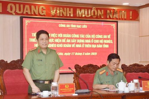 Khẩn trương thực hiện tốt công tác xóa nhà tạm, nhà dột nát trên địa bàn tỉnh Bạc Liêu
