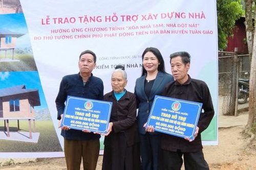 Kiểm toán nhà nước thực hiện chương trình xóa nhà tạm, nhà dột nát tại tỉnh Điện Biên