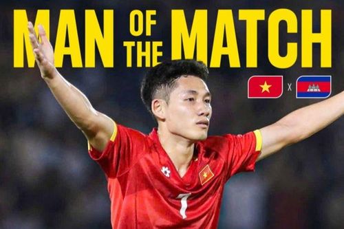 Hai Long xuất sắc nhất trận Việt Nam 2-1 Campuchia