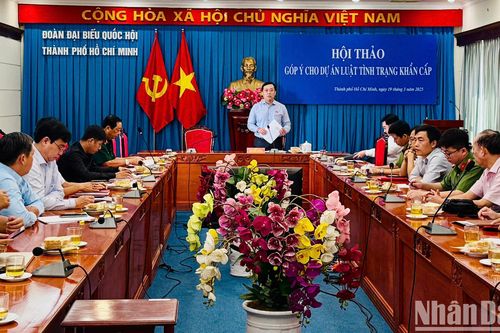 Góp ý sửa đổi, bổ sung một số nội dung trong Dự thảo Luật Tình trạng khẩn cấp
