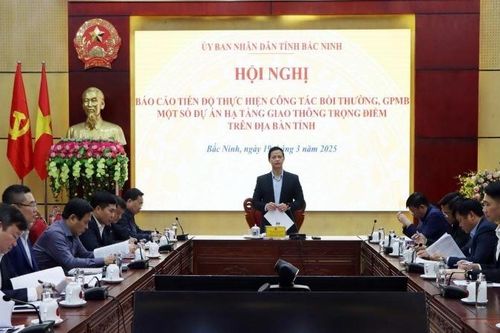 Bắc Ninh 'chốt' tiến độ bàn giao mặt bằng các dự án giao thông trọng điểm
