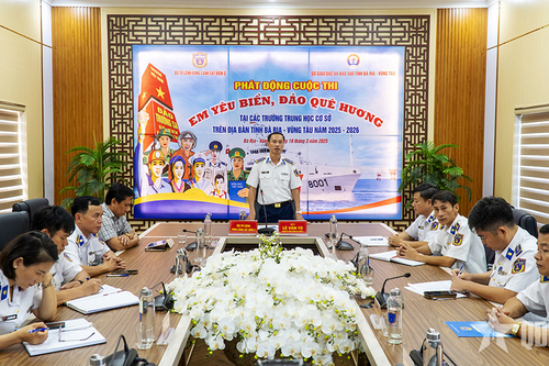 Phát động Cuộc thi 'Em yêu biển, đảo quê hương' tại Bà Rịa - Vũng Tàu