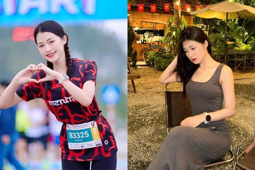Cô giáo 'gây bão' khi tham gia giải chạy bởi nhan sắc xinh đẹp