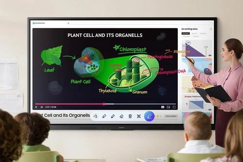Xu hướng số hóa giáo dục, học tập dễ dàng với Bảng tương tác Samsung Android WAF