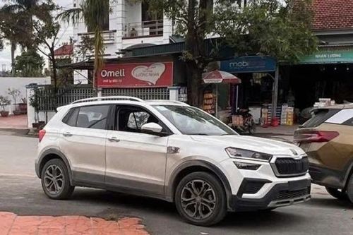 Skoda Kushaq lộ diện trên đường phố Việt Nam trước thềm ra mắt
