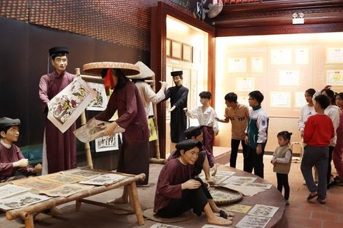 Tổ chức nhiều không gian đặc sắc tại 'Tinh hoa văn hóa Bắc Ninh - Sắc màu Đông Hồ' tại Hà Nội