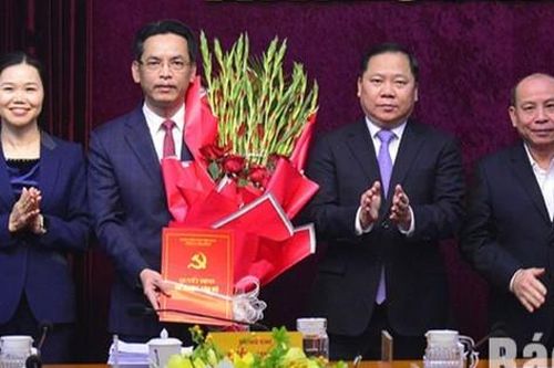 Công bố quyết định của Ban Bí thư về công tác cán bộ