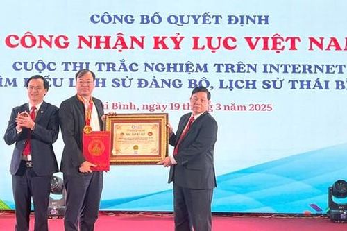 Tuổi trẻ Thái Bình xác lập kỷ lục Việt Nam