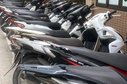 Triệt phá đường dây 'xẻ thịt' xe máy ở Hà Nội mang đi tiêu thụ