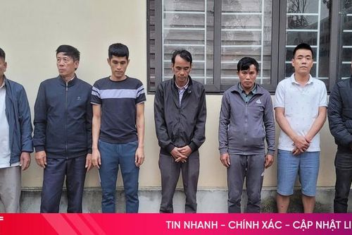 Công an xã bắt quả tang 7 đối tượng đang say sưa sát phạt